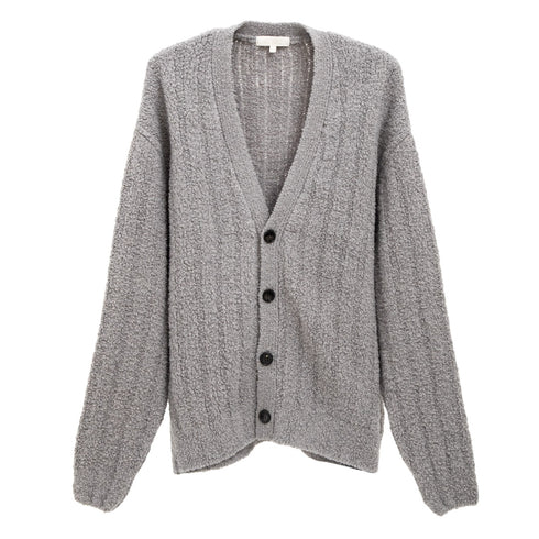 Mfpen House Cardigan Curly Grey M323-04 Degli Uberti