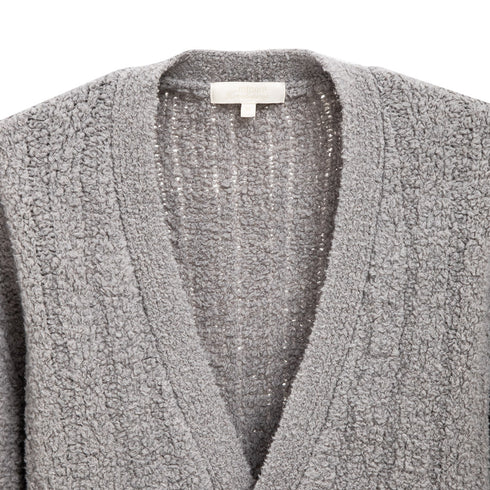 Mfpen House Cardigan Curly Grey M323-04 Degli Uberti