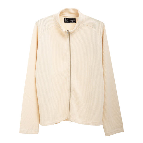 Mfpen Leisure Zip Up Ecru M124-04 Degli Uberti