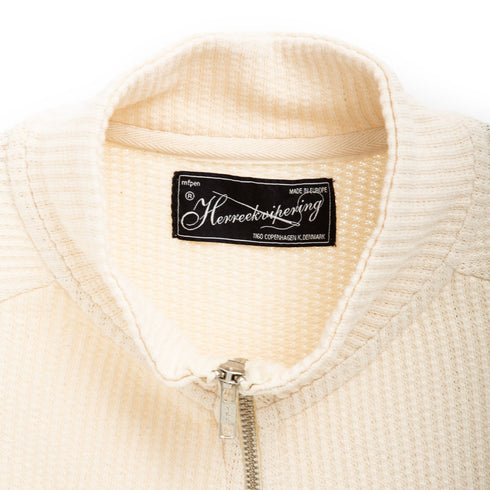 Mfpen Leisure Zip Up Ecru M124-04 Degli Uberti