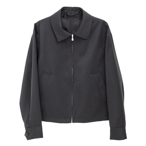 mfpen Mail Jacket Black Vintage Stripe M125-028 5740019239477 Front Degli Uberti