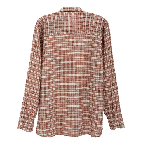 Mfpen Mechanics Shirt Rusty Check M125-013 Back Degli Uberti