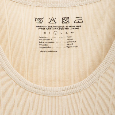 Mfpen Rib Tank Top 2Pack Ecru M124-10 Degli Uberti