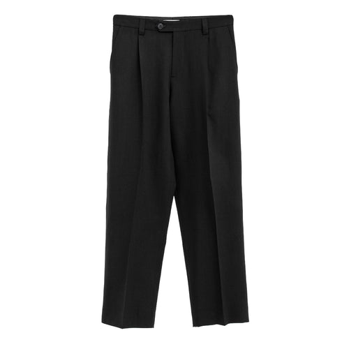 Mfpen Service Trouser Black Tropical Wool Front