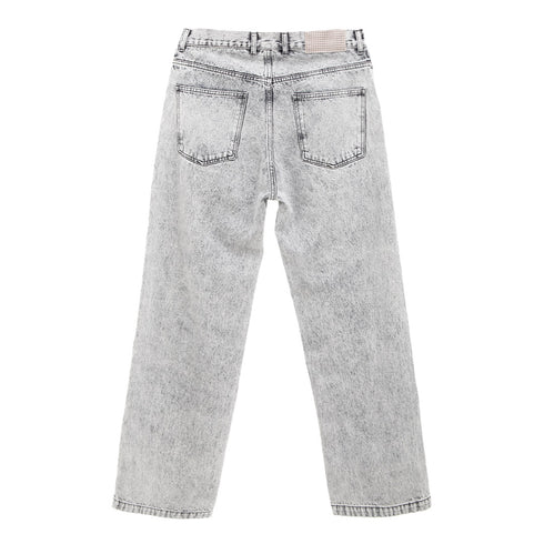 Mfpen Straight Cut Jeans Acid Wash M124-72 Degli Uberti