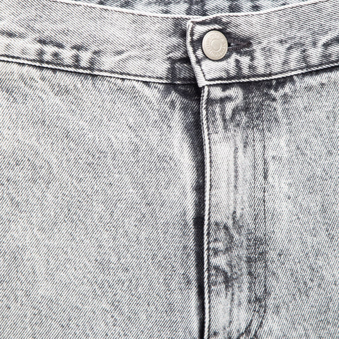 Mfpen Straight Cut Jeans Acid Wash M124-72 Degli Uberti