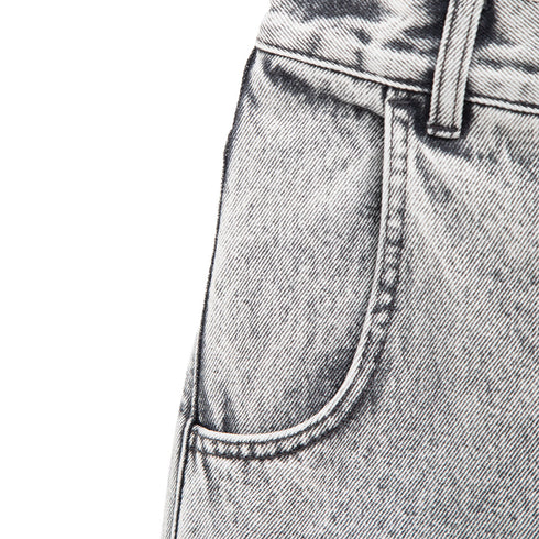 Mfpen Straight Cut Jeans Acid Wash M124-72 Degli Uberti