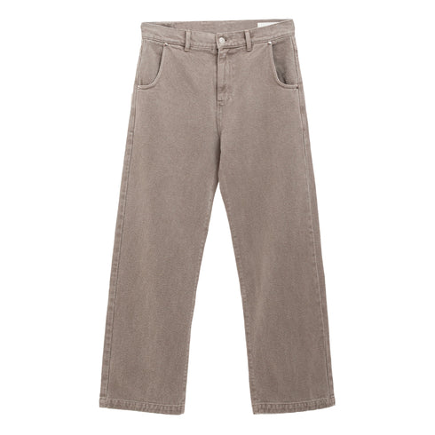 mfpen Straight Cut Jeans Brushed Mudstone M325-061 5740019248554 Front 1 Degliuberti