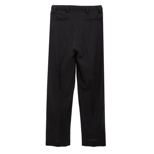 Mfpen Studio Trousers Black Wool M323-41 Degli Uberti