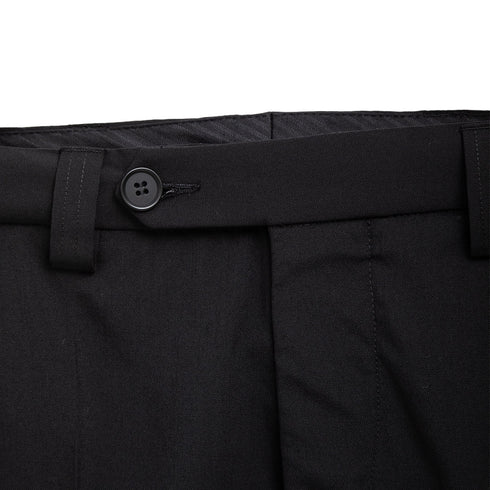 Mfpen Studio Trousers Black Wool M323-41 Degli Uberti