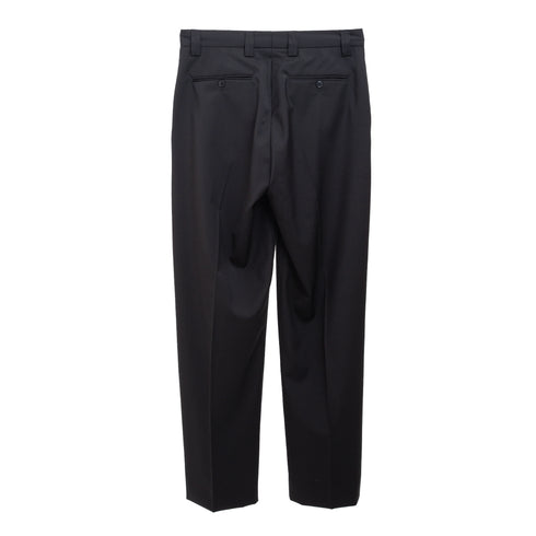 mfpen Study Trouser Black Wool M325-049 5740019247540 Back Degliuberti
