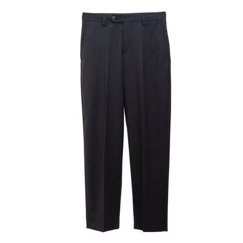 mfpen Study Trouser Black Wool M325-049 5740019247540 Front Degliuberti