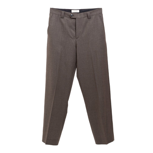 mfpen Study Trouser Taupe Wool M325-049 5740019247625 Front Degliuberti