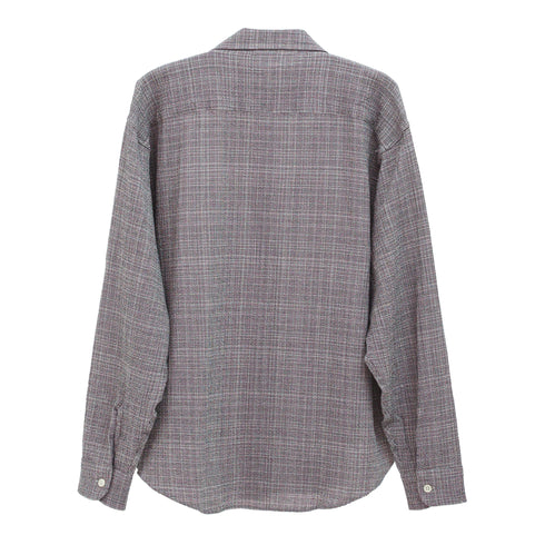 mfpen Vacation Shirt Mini Houndstooth Seersucker M325-024 5740019246291 Back Degliuberti