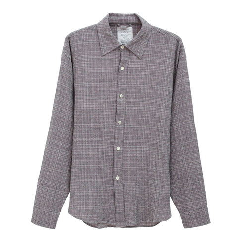 mfpen Vacation Shirt Mini Houndstooth Seersucker M325-024 5740019246291 Front Degliuberti