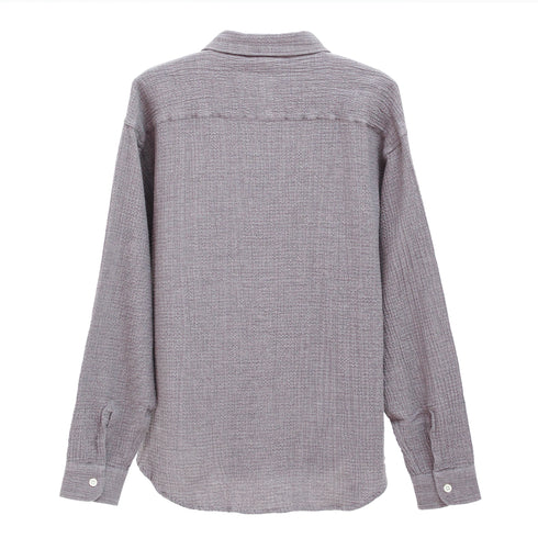 Mfpen Vacation Shirt Pavement Grey Seersucker M325-024 5740019246178 Back Degliuberti