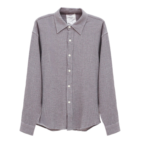 Mfpen Vacation Shirt Pavement Grey Seersucker M325-024 5740019246178 Front Degliuberti