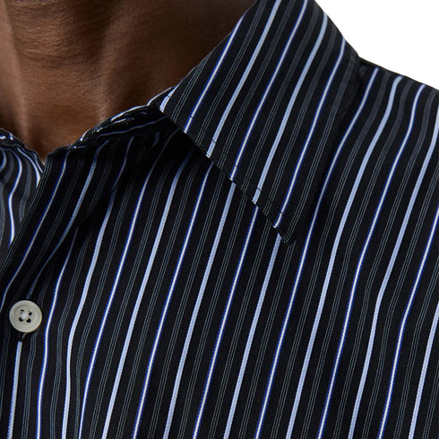 Mfpen Exact Shirt Black Office Stripe M126-006 degliuberti 4