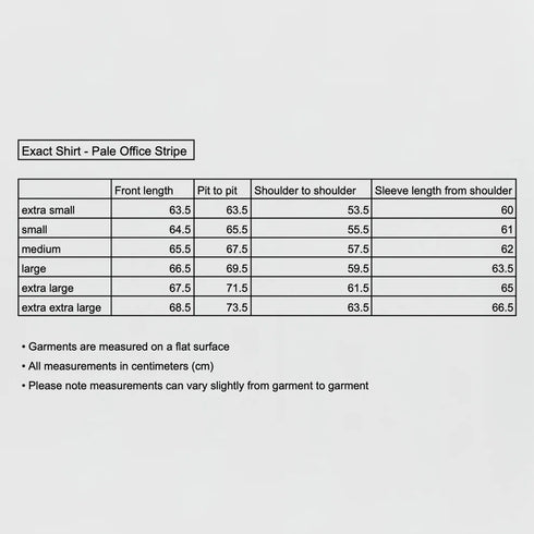 Mfpen Exact Shirt Pale Office Stripe M126-005A-1 degliuberti 6