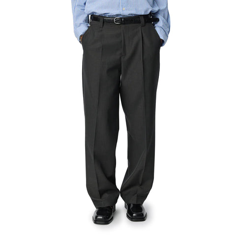 Mfpen Patch Trousers Grey Dry Wool M126-038A-1 degliuberti 1
