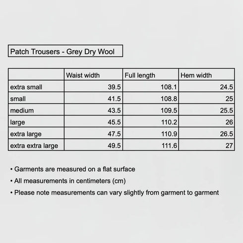 Mfpen Patch Trousers Grey Dry Wool M126-038A-1 degliuberti 5
