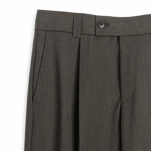 Mfpen Patch Trousers Taupe Wool Twill M326-017 degliuberti 2