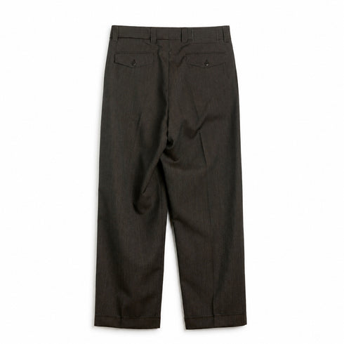 Mfpen Patch Trousers Taupe Wool Twill M326-017 degliuberti 3
