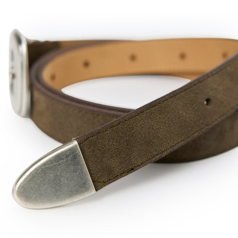 Mfpen Riders Belt Suede Dust A326-017 degliuberti 2