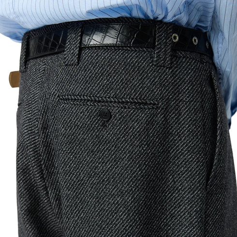 Mfpen Service Trousers Black Static Twill M326-030A-1 degliuberti 4