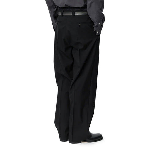 Mfpen Service Trousers Black Tropical Wool M126-037 degliuberti 3