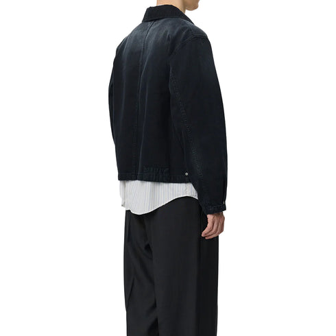 Mfpen Union Jacket RInsed Black M126-061 degliuberti 3