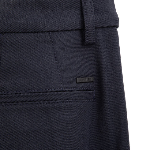Norse Projects Benn Relaxed Cotton Wool Twill Pleated Trouser Dark Navy N25-03959999 Degli Uberti