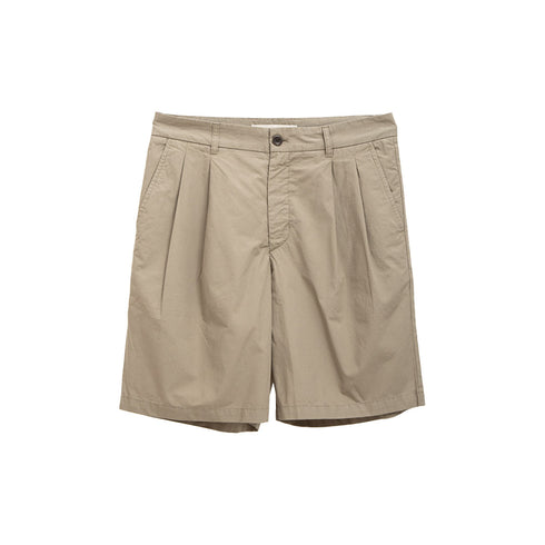Norse Projects Benn Relaxed Typewriter Pleated Short Clay N35-06102053 Degli Uberti