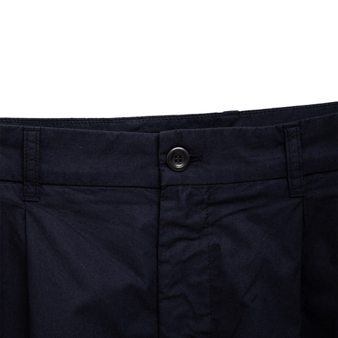 Norse Projects Benn Relaxed Typewriter Pleated Short Dark Navy N35-06107004 Degli Uberti