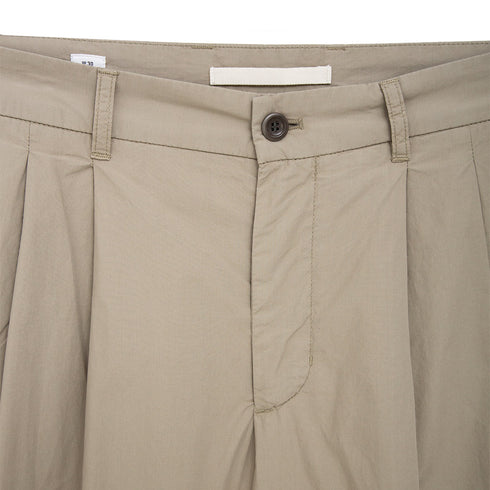 Norse Projects Benn Relaxed Typewriter Pleated Trouser Clay N25-04002053 Degli Uberti