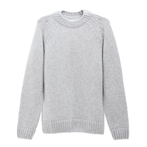 Norse Projects Birgen Wool Raglan Light Grey Melange N45-06571026 5711610341425 Front Degliuberti