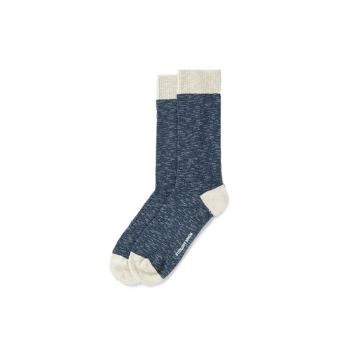 Norse Projects Ebbe Slub Sock Steel Blue N82-004117156 Degli Uberti
