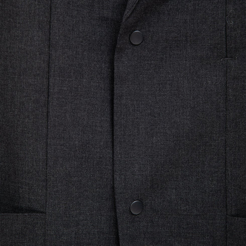 Norse Projects Emil Cordura Tech Wool Blazer Charcoal Melange N50-02281034 Degli Uberti