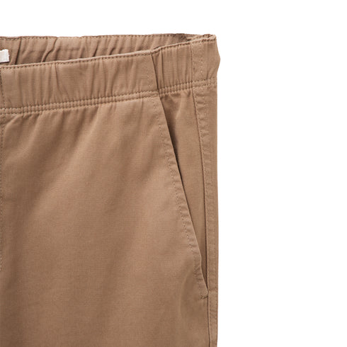 Ezra Relaxed Organic Stretch Twill Trouser Utility Khaki N25-0390966 Degli Uberti