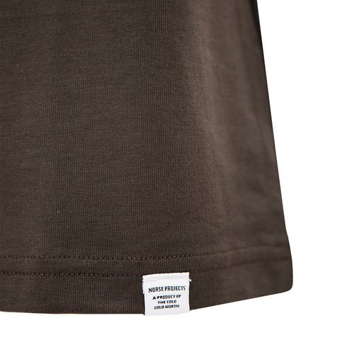 Norse Projects Johannes Organic Pocket T-Shirt Beech Green N01-05538109 Degli Uberti