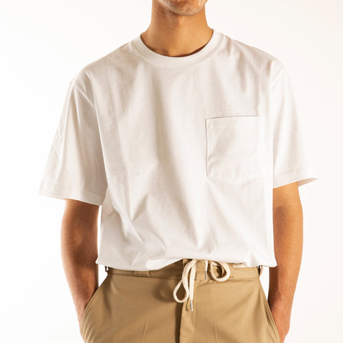 Norse Projects Johannes Organic Pocket T-Shirt White N01-05530001 Degli Uberti