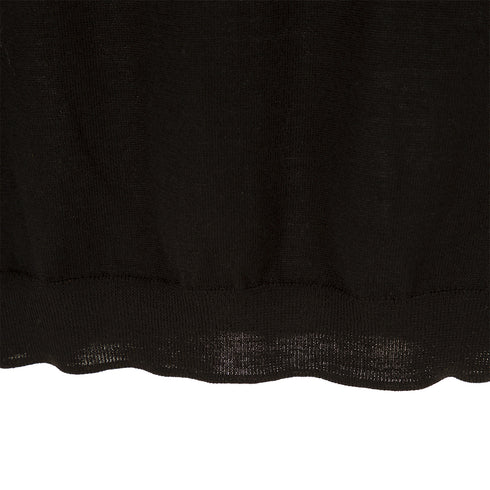 Norse Projects John Tech Merino SS Polo Black N45-06019999 Degli Uberti