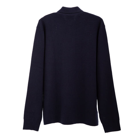 Norse Projects Kian Merino Cotton Milano Polo Dark Navy N45-0602 Degli Uberti