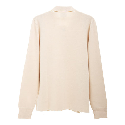 Norse Projects Nicolai Merino Cotton Milano Jacket Enamel White N45-0619 Degli Uberti