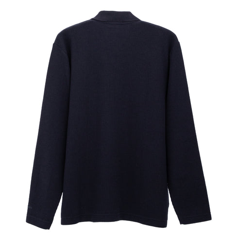 Norse Projects Ruben Double Face LS Polo Dark Navy N10-02147004 5711610313729 Back Degli Uberti