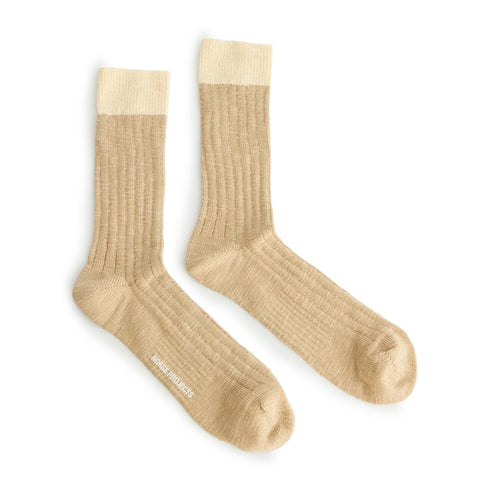 Norse Projects Ebbe Sport Sock Clay N82-00714018 degliuberti 2