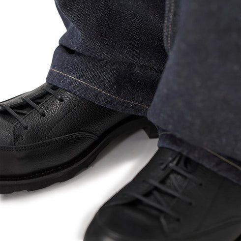 Norse Projects Nordmarka Broken Twill Cotton Linen Denim Jean Indigo N25-04737077 degliuberti 6