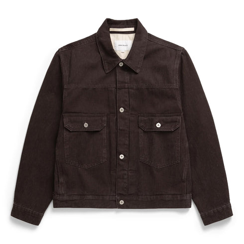 Norse Projects Storadal Resist Dyed Twill Type II Jacket Shale N55-06772073 degliuberti 3