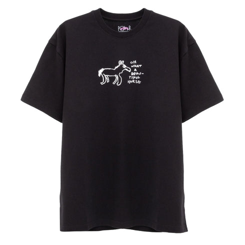 Polar Skate Co. Beautiful Horses Tee Black POLTEE-BHORSES Degli Uberti