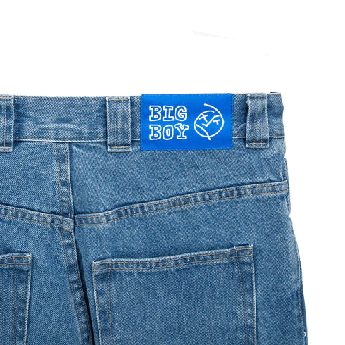 Polar Skate Co Big Boy Jeans Mid Blue POL-BBJ-MB Degli Uberti